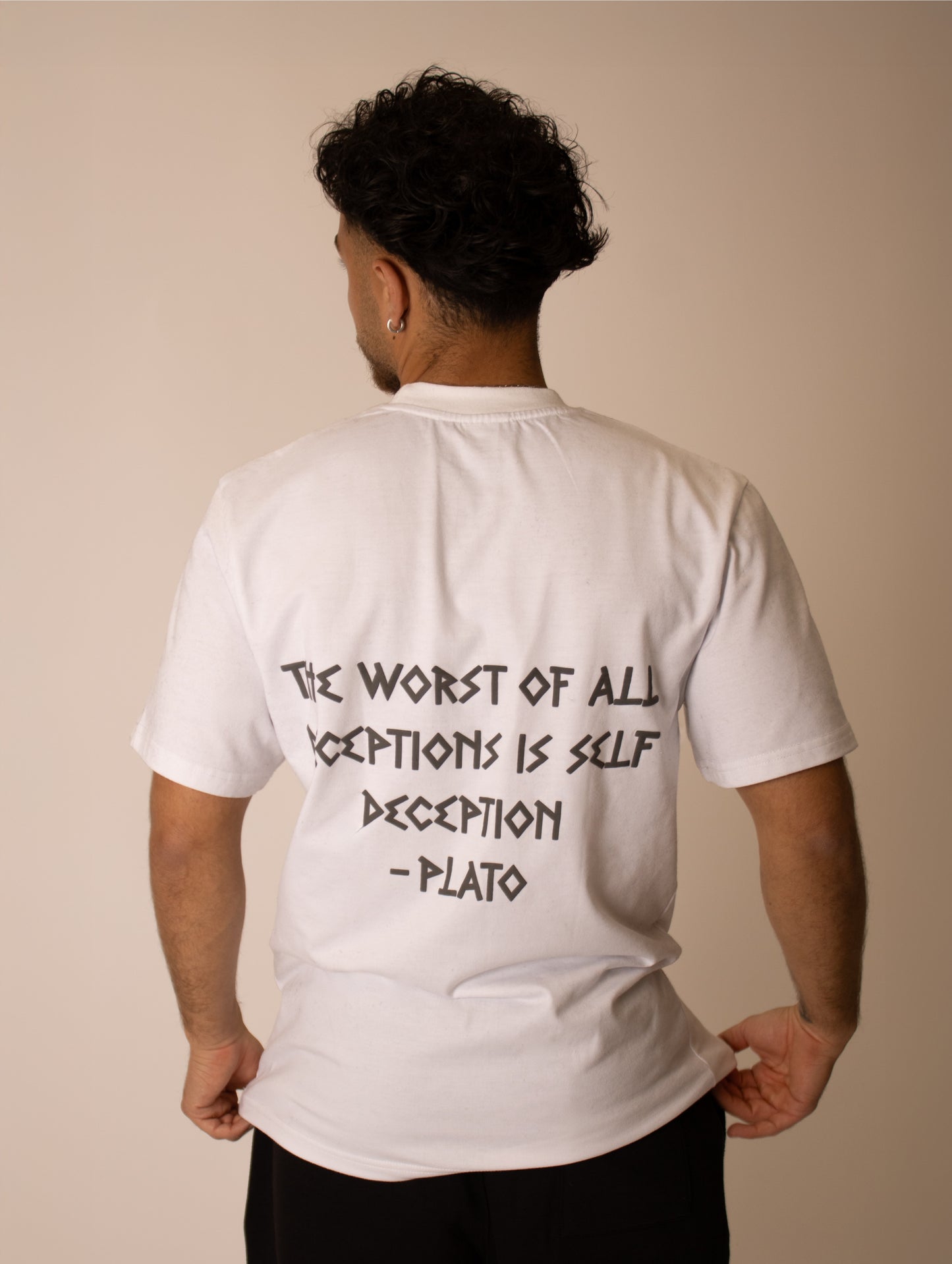 PLATO WHITE T SHIRT